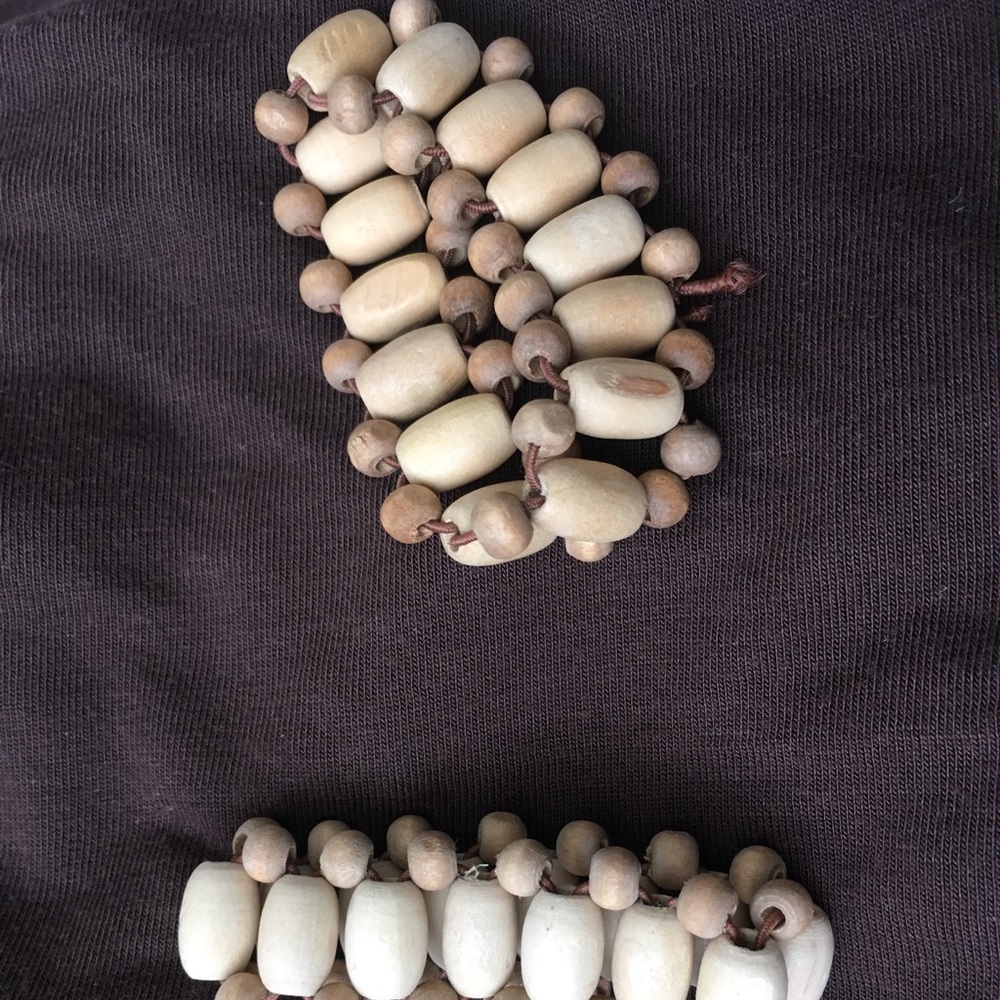 Bohemian wooden bracelet